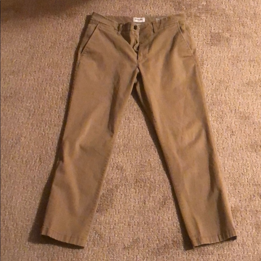 Goodfellow & Co Men’s 32x30 Khaki Chino Pants Tan Casual Work Pants